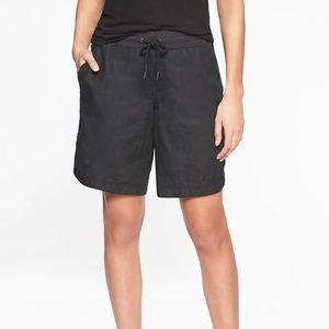 Athleta Bali Linen Bermuda Shorts